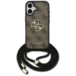 etui-guess-4g-big-logo-cord-stap-crossbody-do-iphone-17-brazowy