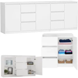 komoda-z-szufladami-200-cm-duza-biala-zestaw-3-drzwi-6-szuflad