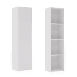 regal-loni-160x40-cm-bialy-mat-1-drzwi-4-polki-laminat