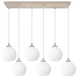 lampa-wiszaca-sufitowa-zyrandol-biale-szklane-kule-bezowy-japandi-nad-stol