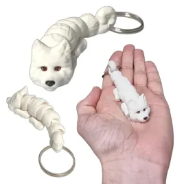 ruchomy-brelok-pies-samoyed-brelok-samojed-samojed-brelok-do-kluczy