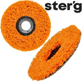 ster-g-wloknina-scierna-125-mm-pomaranczowa-do-matowienia-szlifowania