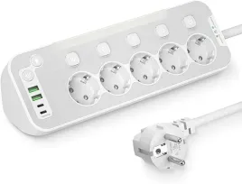 listwa-zasilajaca-do-kuchni-5-gniazd-usb-ochrona-przepeciowa-2m-biala