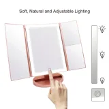 lusterko-stojace-rozowy-weily-stan-nowy