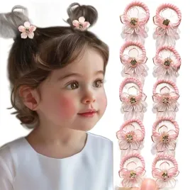 gumki-do-wlosow-super-kolory-i-wzory-rozowy-kwiatek-z-krysztalkiem