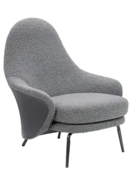 lobby-teddy-szary-fotel-z-boucle-stal-nierdzewna-i-czarny-opal