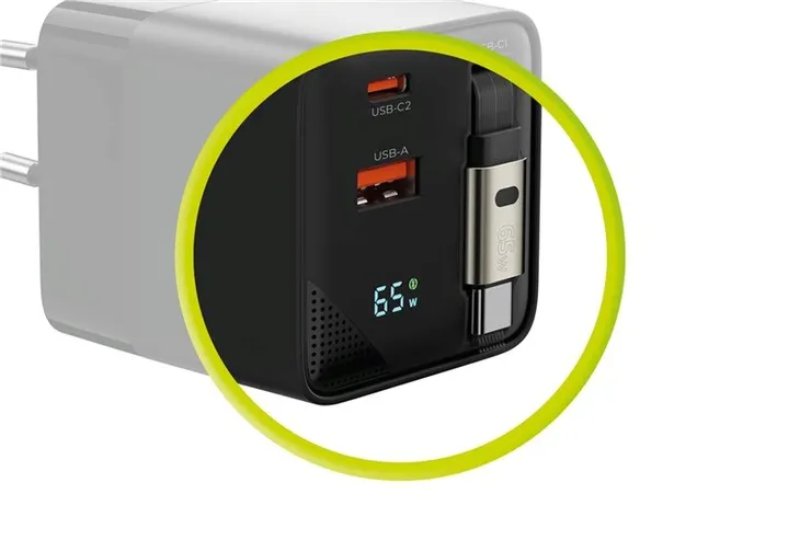 mobile-origin-65w-gan-display-charger-pw2-usb-c-self-retracting-cable-u-stan-nowy-producent-bez-marki