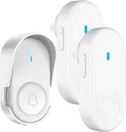 dzwonek-bezprzewodowy-wodoodporny-daszek-250m-1t2r-bialy