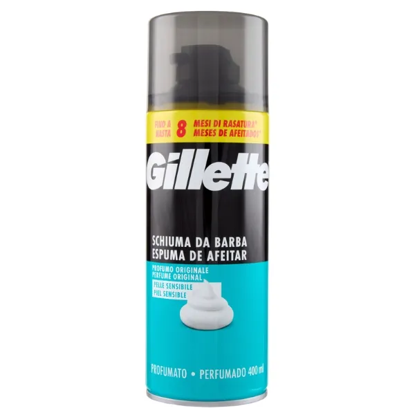 gillette-pianka-do-golenia-sensitive-400-ml