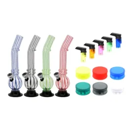 super-zestaw-bongo-akrylowe-20cm-palnik-mlynek-do-mielenia