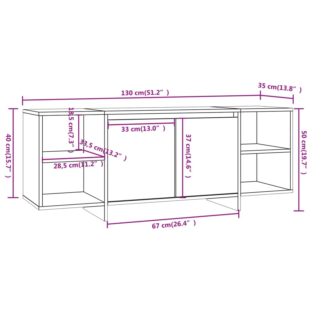 szafka-tv-2d2p-biala-130x35x50-cm