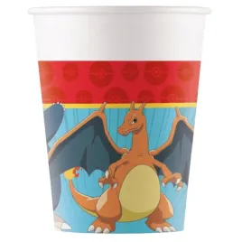 kubeczki-papierowe-ozdobne-na-przyjecie-dla-dziecka-200-ml-pokemon-8-szt