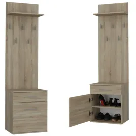 wieszak-szafka-na-buty-z-polka-do-przedpokoju-dab-sonoma