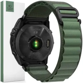 tech-protect-nylon-pro-garmin-fenix-5-6-6-pro-7-military-green