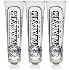 3x-wybielajaca-pasta-do-zebow-z-fluorem-marvis-whitening-mint-85-ml