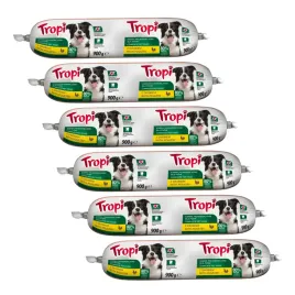 tropi-kielbasa-dla-psa-z-drobiem-mokra-karma-baton-6x900g-zestaw