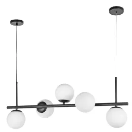 nowoczesny-zyrandol-wiszacy-czarny-szklane-biale-kule-orio-5xe27-led