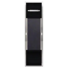 wall-box-paper-2-czarny-uchwyt-na-papier-z-schowkiem-stal-nierdzewna