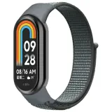 beline-pasek-mi-band-9-8-nylonloop-szary-grey