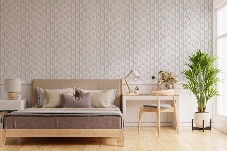 tapeta-na-sciane-efekt-3d-biale-ksztalty-wzory-ecru-tlo-do-sypialni-biura-motyw-3d-i-perspektywa