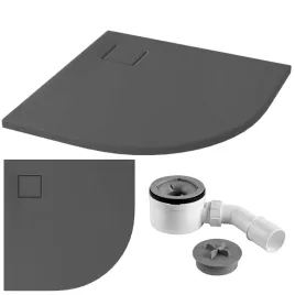 brodzik-polokragly-posadzkowy-szary-mat-tako-slim-90x90x4-cersanit-syfon