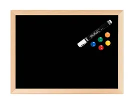 tablica-kredowa-magnetyczna-czarna-40x50-drewno-akcesoria-gratis