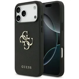 etui-guess-grained-big-4g-and-classic-logo-na-iphone-17-pro-max-czarne
