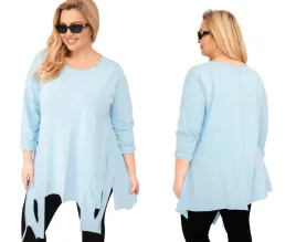 niebieska-tunika-damska-bawelniana-plus-size-asymetryczna-z-ozdobnym-dolem
