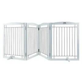bramka-dla-psa-skladana-4-panelowa-biala-drewniana-szer-do-245-cm
