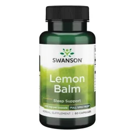 swanson-melisa-lekarska-lemon-balm-500-mg-60-kapsulek