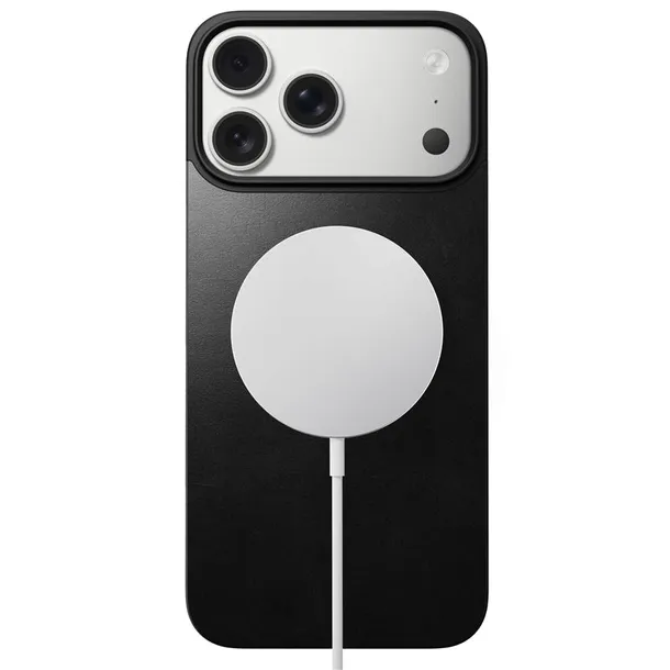 nomad-magnetic-leather-back-black-horween-magsafe-iphone-17-pro-max-stan-nowy-kolor-czarny