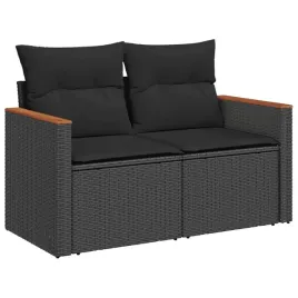 czarna-sofa-2-osobowa-ogrodowa-z-rattanem-pe-124-x-62-x-69-cm