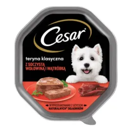 cesar-mokra-karma-dla-psow-teryna-klasyczna-z-soczysta-wolowina-i-watrobka