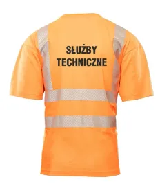 koszulka-brixton-flash-pomaranczowy-z-nadrukiem-sluzby-techniczne-xl