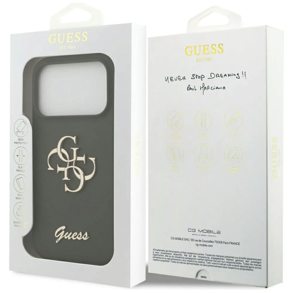 etui-guess-silicone-big-4g-script-do-iphone-17-pro-max-khaki
