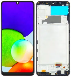 wyswietlacz-oled-szybka-do-samsung-galaxy-a22-4g-a225-sm-a225-ramka-czarna