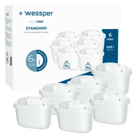 wklady-do-dzbanka-filtrujacego-wessper-aquamax-6-sztuk