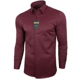koszula-meska-gladka-lavier-bordowa-elegancka-slim-fit-bawelniana-r-xxl