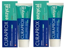 2x-pasta-do-zebow-curaprox-enzycal-1450ppm-lagodna-i-wzmacniajaca-75-ml