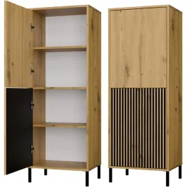 witryna-ryflowany-klasyczny-front-dab-artisan-salon-biuro-gabinet