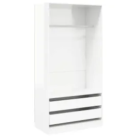 szafa-ubraniowa-z-2-szufladami-i-drazkiem-bialy-polysk-100x50x200-cm