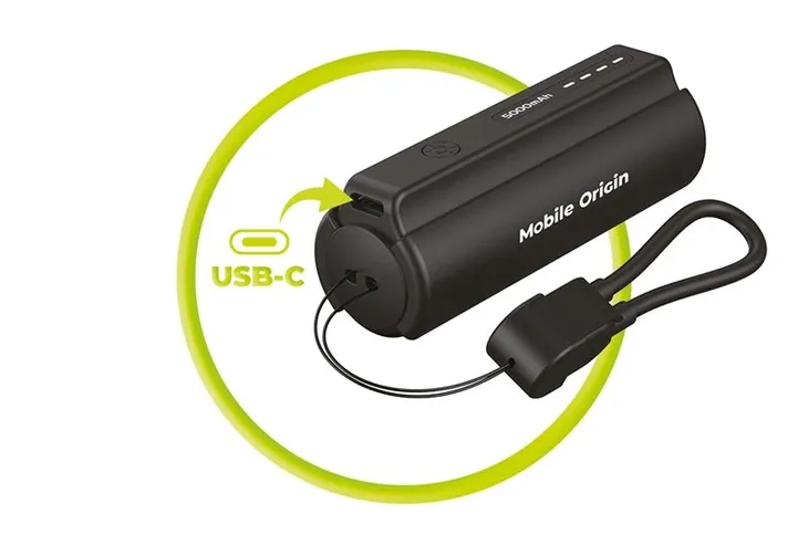 mobile-origin-5000mah-compact-powerbank-pb7-with-flashlight-and-usb-c-cable-stan-nowy-pojemnosc-akumulatora-5000-mah