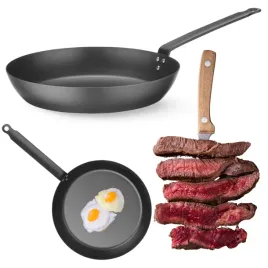 patelnia-stalowa-ze-stali-weglowej-30cm-hendi-carbon-nonstick-indukcja