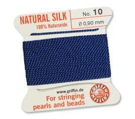 griffin-nic-jedwabna-z-igla-100percent-natural-silk-090mm-2m-dark-blue