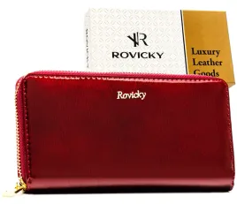 portfel-skorzany-damski-rfid-czerwony-na-suwak-pojemny-lakierowany-rovicky