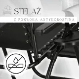 lezak-zero-gravity-z-zaglowkiem-czarny-kod-produktu-gc0009
