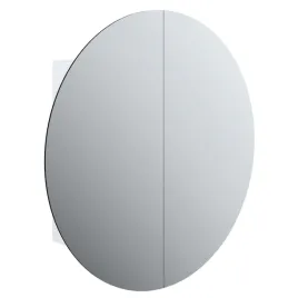 biala-szafka-lazienkowa-z-oswietleniem-led-i-okraglym-lustrem-54x54x17