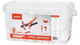 system-poziomujacy-pro-sp600-klipsy-1-mm-800-szt-wiadro-10-l-pro-sp607
