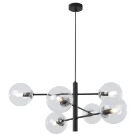 lampa-sufitowa-wiszaca-czarna-zyrandol-nowoczesny-glamour-kule-bezbarwne