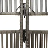 parawan-5-panelowy-szary-polirattan-stan-nowy-producent-vidaxl
